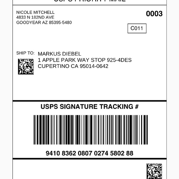 Burberry Red Check Lambswool Scarf - Picture 7 of 7